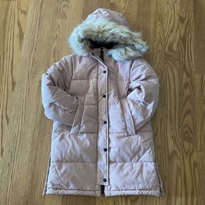 Gently used, pink Zara puffer